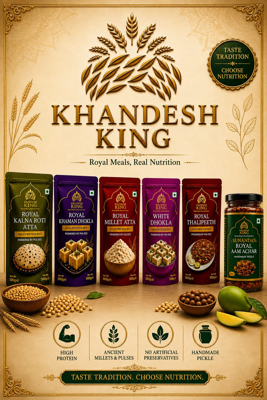 Khandesh King Royal Meals Products Showcase
